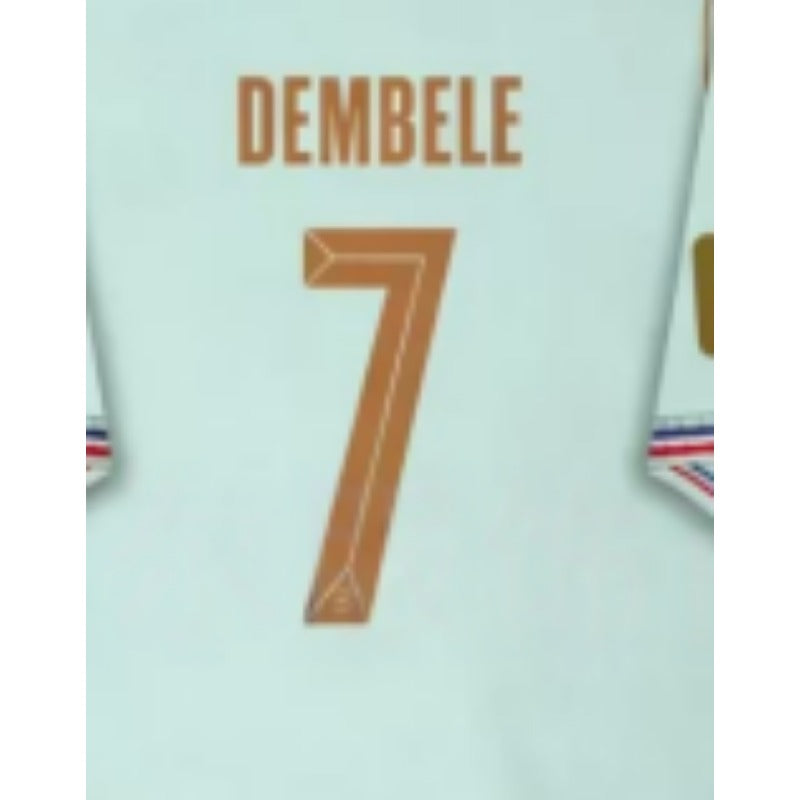 France Mint White World cup Soccer Jersey | National Away Fan Shirt