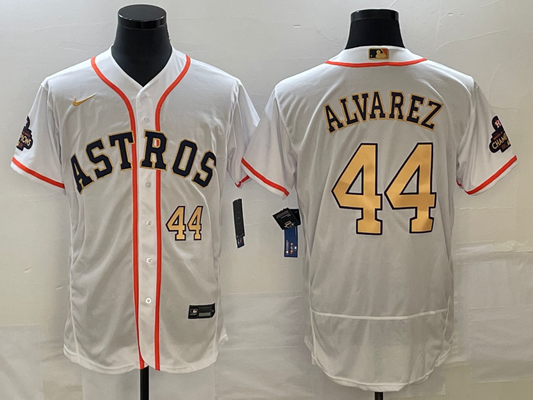 Men/Women/Youth Houston Astros Yordan Álvarez #44 baseball Jerseys