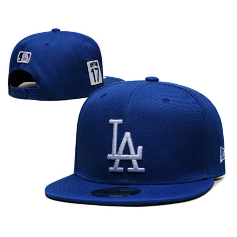 Vintage LA Stitched Baseball Cap - Premium 3D Embroidered Retro Snapback & Fitted (38 Styles)