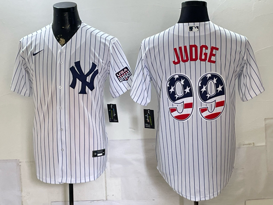 Men/Women/Youth New York Yankees Aaron Judge US flag NO.99 baseball Jerseys
