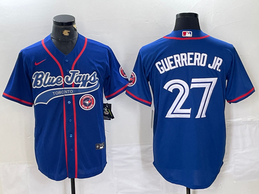 Men/Women/Youth Toronto Blue Jays Vladimir Guerrero Jr.  #27 baseball Jerseys