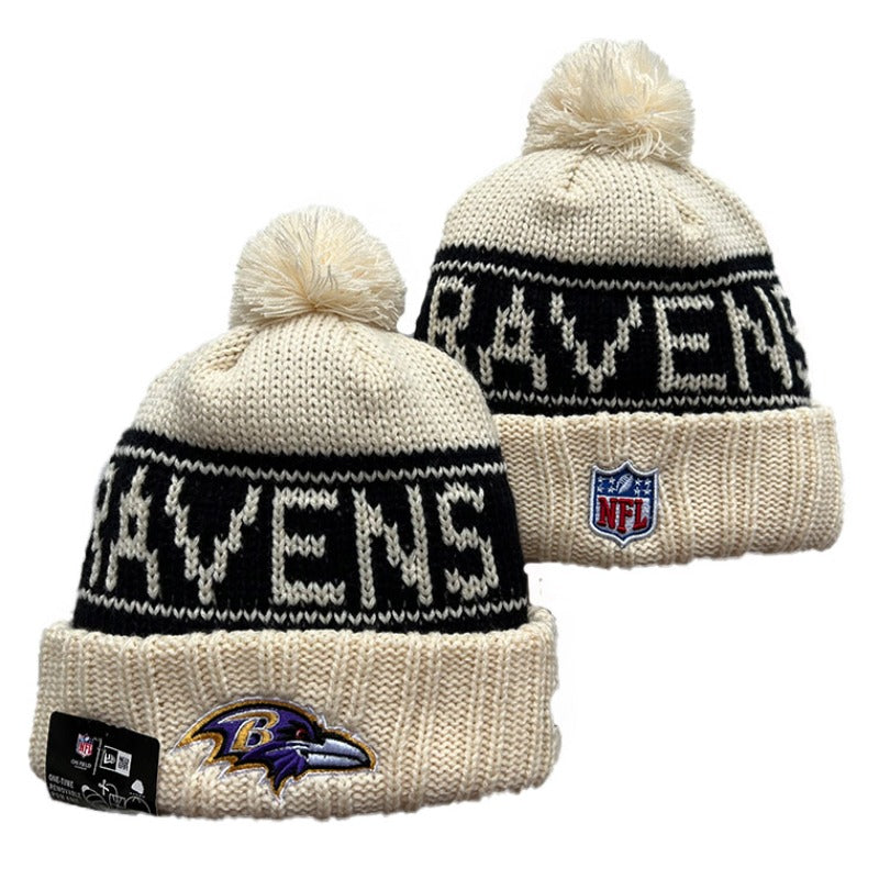 Baltimore Ravens NFL knitted hats