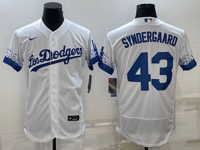Men/Women/Youth Los Angeles Dodgers Noah Syndergaard #43 baseball Jerseys