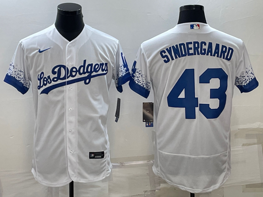 Men/Women/Youth Los Angeles Dodgers Noah Syndergaard #43 baseball Jerseys