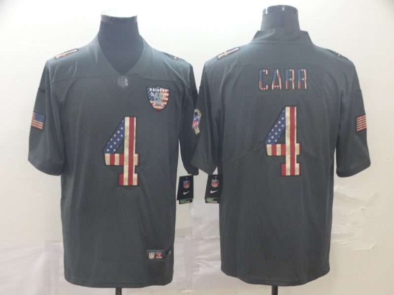 Adult ‎Oakland Raiders Derek Carr NO.4 Football Jerseys