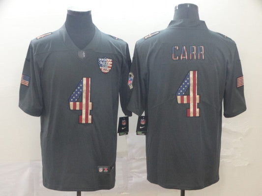 Adult ‎Oakland Raiders Derek Carr NO.4 Football Jerseys