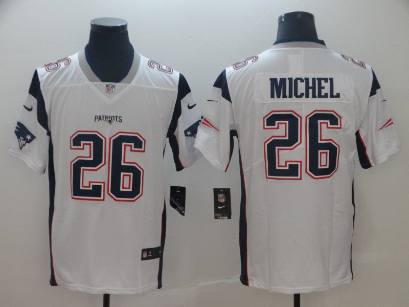 Adult New England Patriots Sony Michel NO.26 Football Jerseys