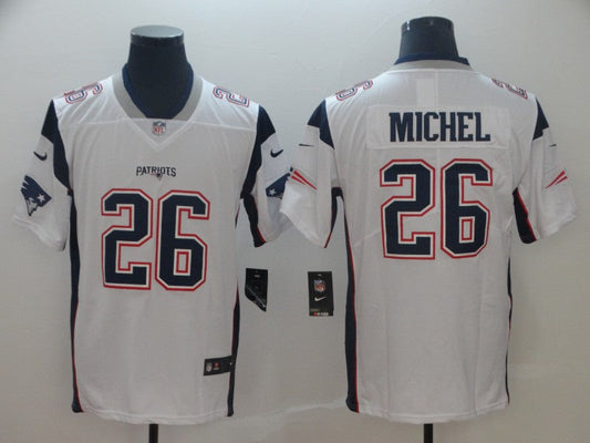 Adult New England Patriots Sony Michel NO.26 Football Jerseys