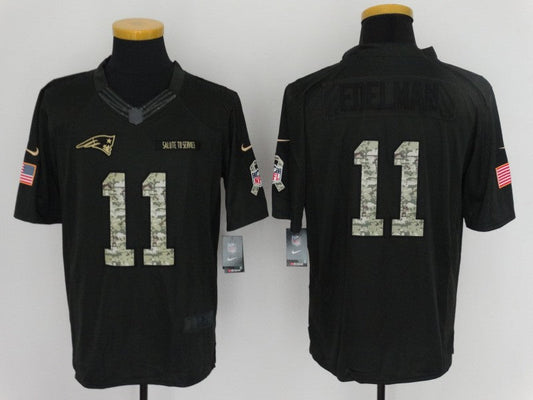 Adult New England Patriots Julian Edelman NO.11 Football Jerseys