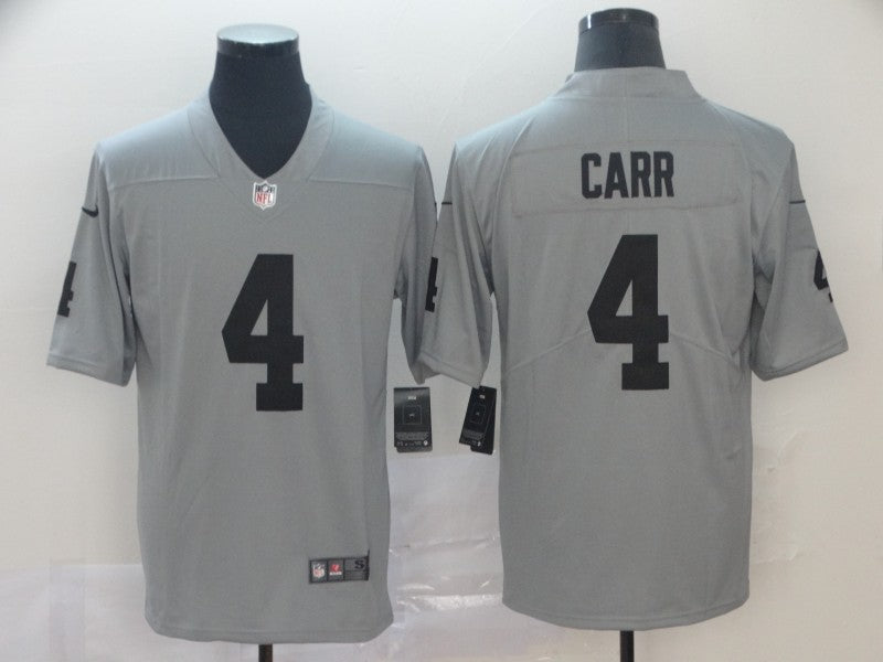 Adult ‎Oakland Raiders Derek Carr NO.4 Football Jerseys