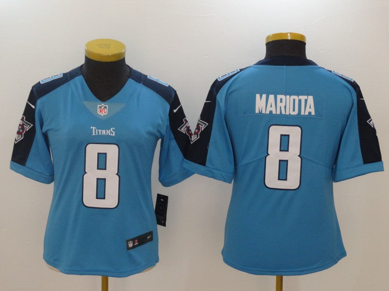 Women's Tennessee Titans Marcus Mariota NO.8 Football Jerseys