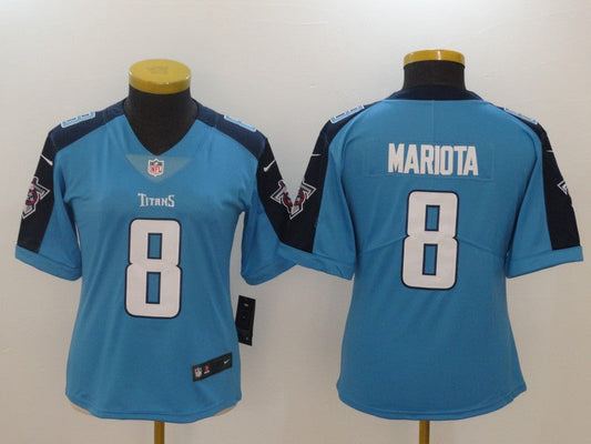 Women's Tennessee Titans Marcus Mariota NO.8 Football Jerseys