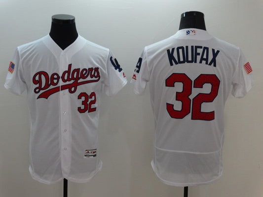 Men/Women/Youth Los Angeles Dodgers Sandy Koufax #32 baseball Jerseys