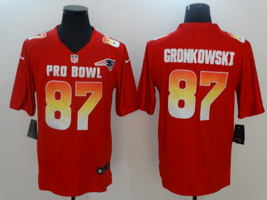 Adult New England Patriots Rob Gronkowski NO.87 Football Jerseys