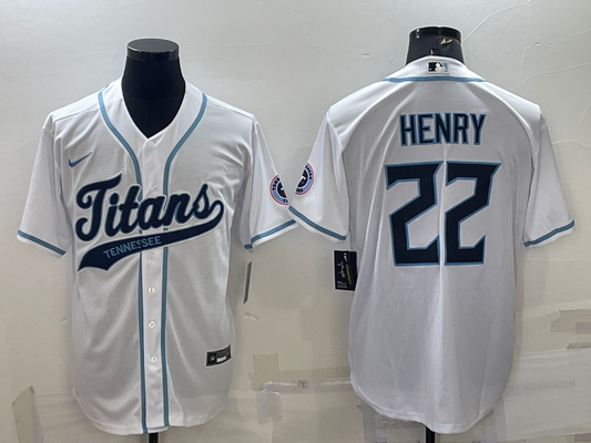Adult Tennessee Titans Derrick Henry NO.22 Football Jerseys