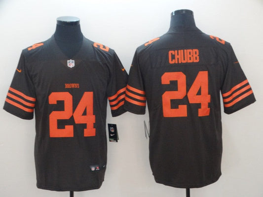 Adult Cleveland Browns Nick Chubb NO.24 Football Jerseys