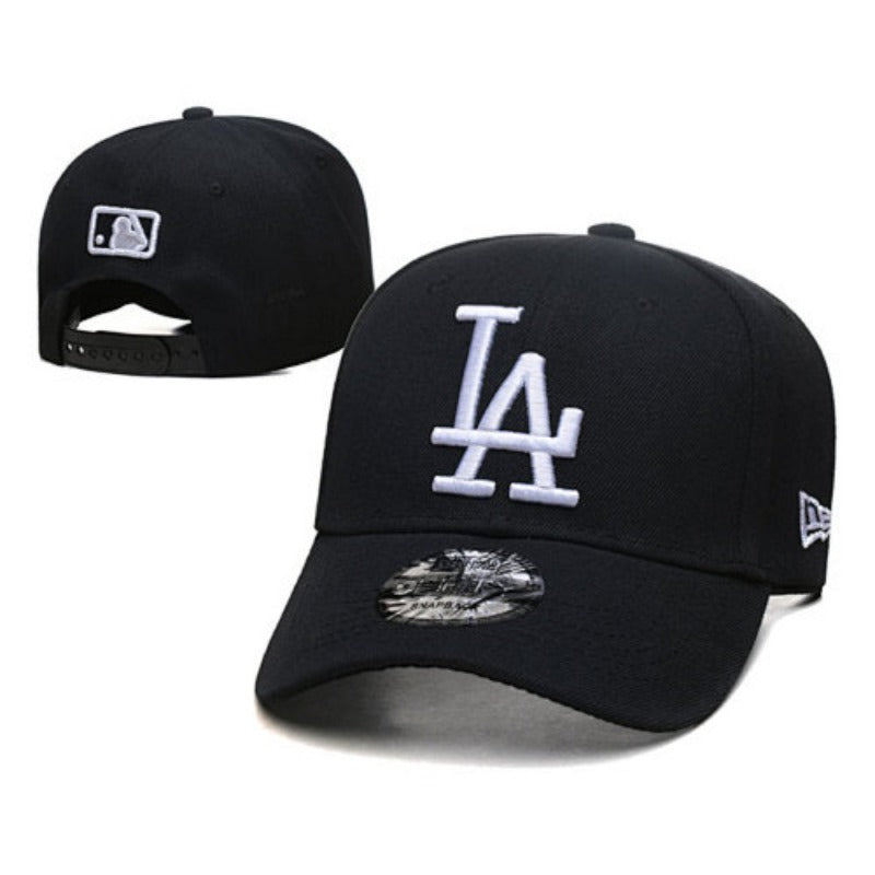 Vintage LA Stitched Baseball Cap - Premium 3D Embroidered Retro Snapback & Fitted (38 Styles)