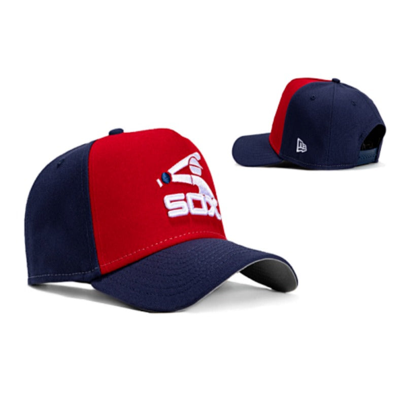 Chicago Retro Black & White Baseball Cap | Vintage Southside Game Day Hats