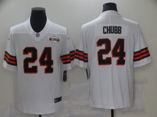 Adult Cleveland Browns Nick Chubb NO.24 Football Jerseys