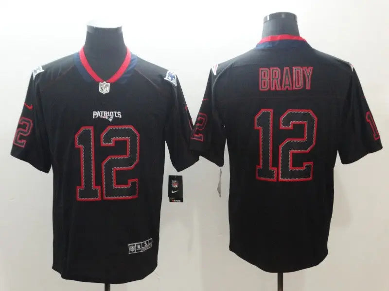 Adult New England Patriots Tom Brady NO.12 Football Jerseys