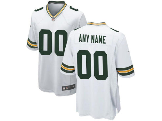 Adult Green Bay Packers number and name custom Football Jerseys