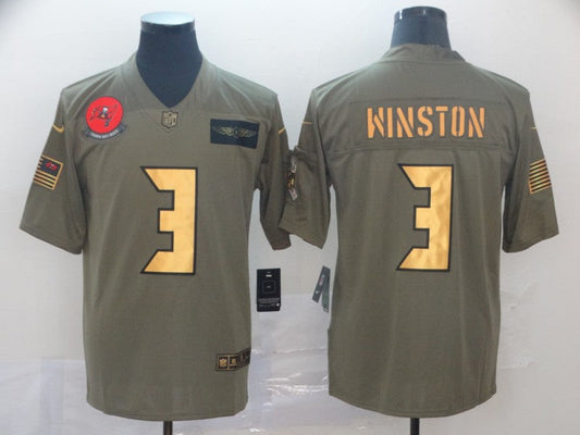 Adult Tampa Bay Buccaneers Jameis Winston NO.3 Football Jerseys