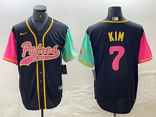 Men/Women/Youth San Diego Padres Ha-seong Kim #7 baseball Jerseys
