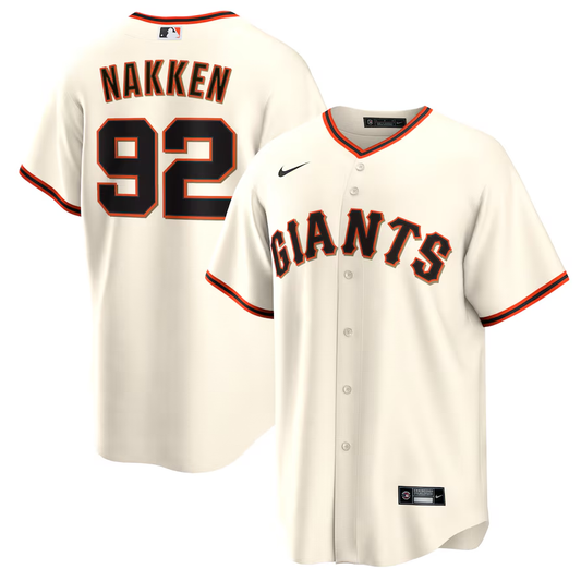 Men/Women/Youth San Francisco Giants  Alyssa Nakken NO.92 baseball Jerseys