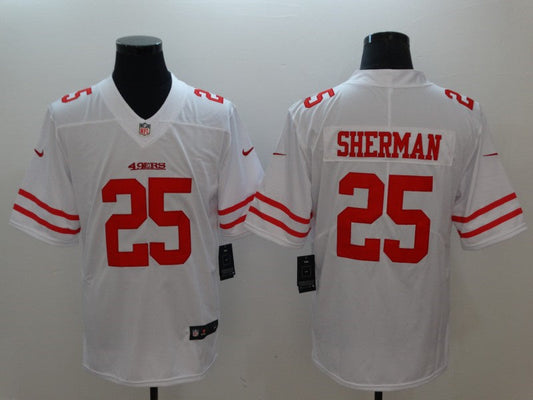 Adult San Francisco 49ers Richard Sherman NO.25 Football Jerseys