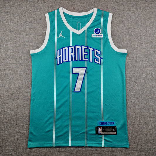 Charlotte Hornets Kon Knueppel  #7 Basketball Jersey