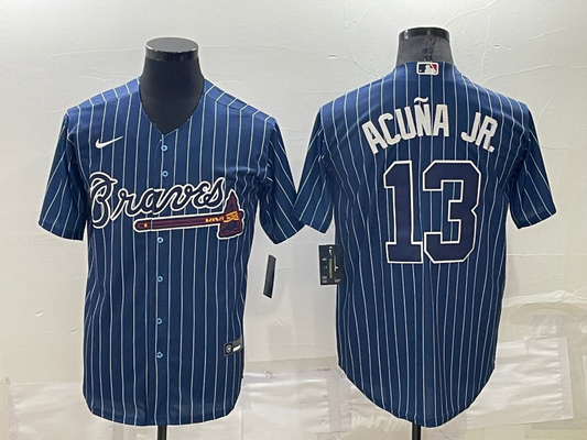 Men/Women/Youth Atlanta Braves Ronald Acuña Jr. #13 baseball Jerseys