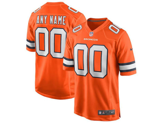 Adult Denver Broncos number and name custom Football Jerseys
