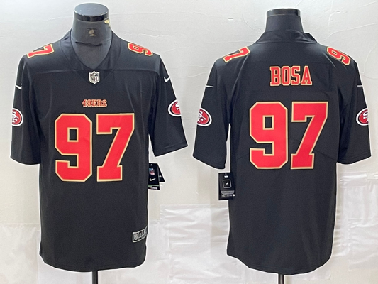 Adult San Francisco 49ers Nick Bosa NO.97 Football Jerseys
