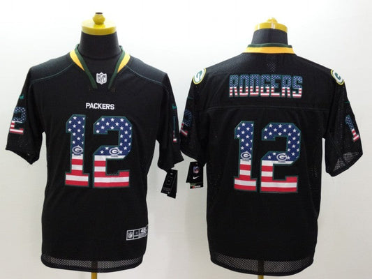 Adult Green Bay Packers Aaron Rodgers NO.12 Football Jerseys