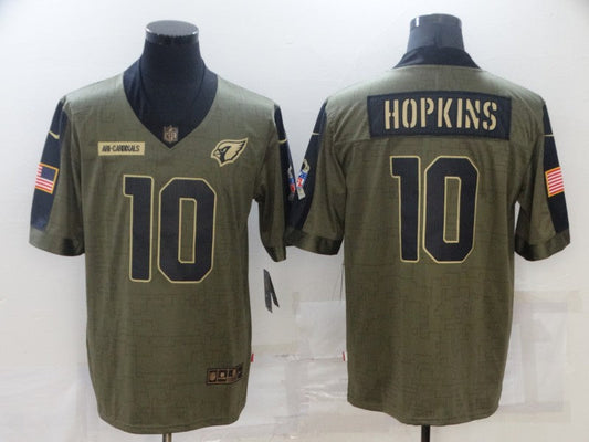 Adult Arizona Cardinals DeAndre Hopkins NO.10 Football Jerseys