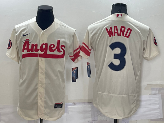 Men/Women/Youth Los Angeles Angels Taylor Ward #3 baseball Jerseys