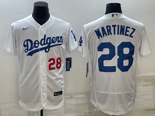 Men/Women/Youth Los Angeles Dodgers J. D. Martinez #28 baseball Jerseys
