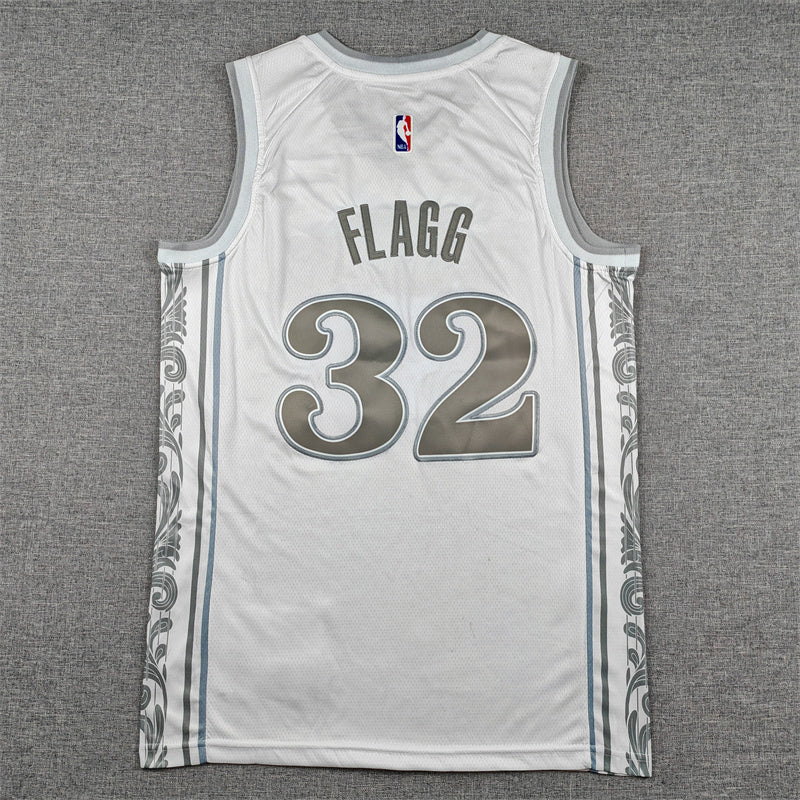 Dallas Mavericks Cooper Flagg NO.32 Basketball Jersey city version