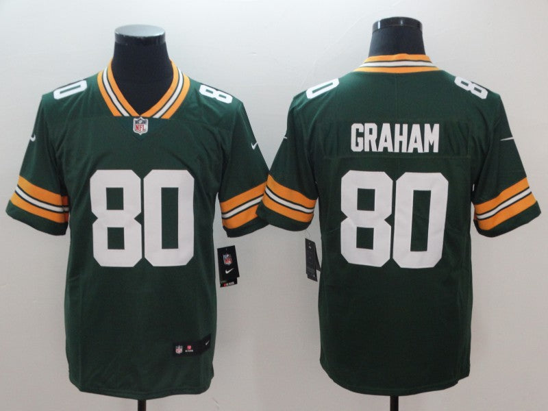 Adult Green Bay Packers Jimmy Graham NO.80 Football Jerseys