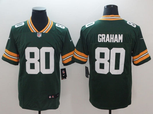 Adult Green Bay Packers Jimmy Graham NO.80 Football Jerseys
