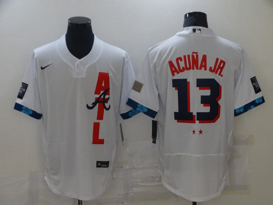 Men/Women/Youth Atlanta Braves Ronald Acuña Jr. #13 baseball Jerseys