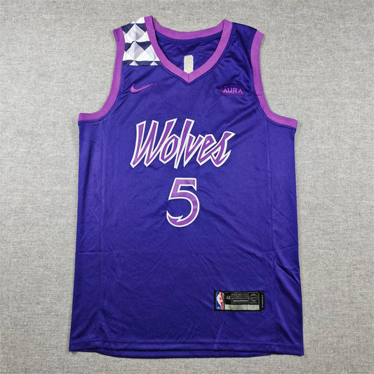 Minnesota Timberwolves Anthony Edwards swingman basketball jerseys S-2XL new version