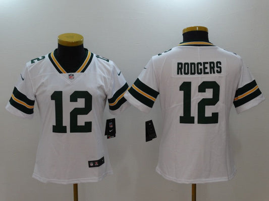 Women's Green Bay Packers Aaron Rodgers NO.12 Football Jerseys