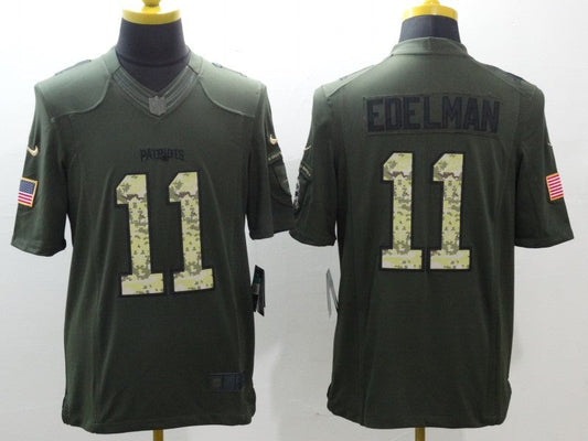 Adult New England Patriots Julian Edelman NO.11 Football Jerseys