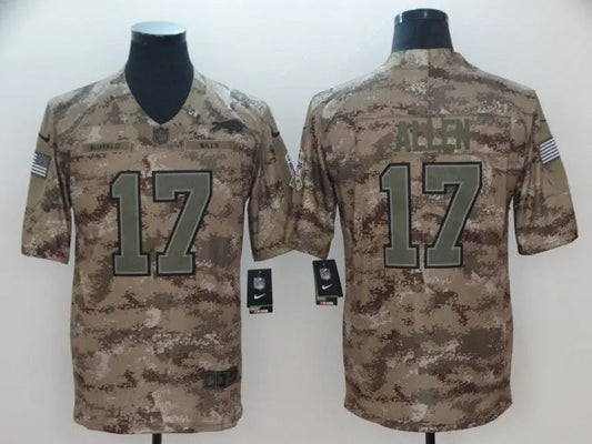 Adult Buffalo Bills Josh Allen NO.17 Football Jerseys