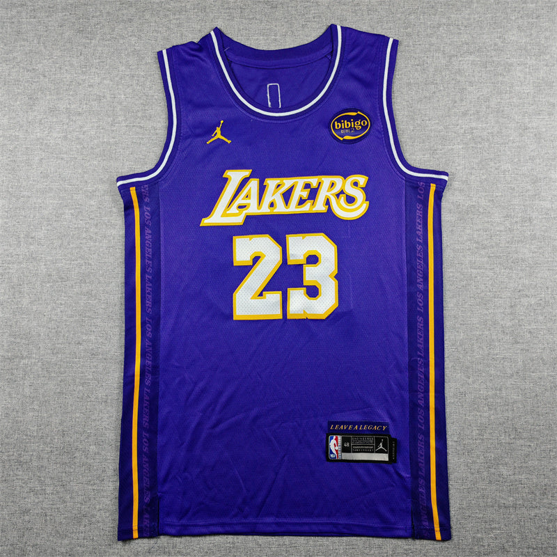 Los Angeles Lakers Lebron James NO.23 Basketball Jersey 2025 city version