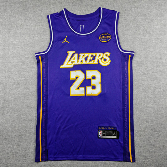 Los Angeles Lakers Lebron James NO.23 Basketball Jersey 2025 city version