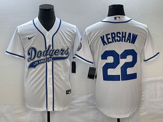 Men/Women/Youth Los Angeles Dodgers Clayton Kershaw #22 baseball Jerseys