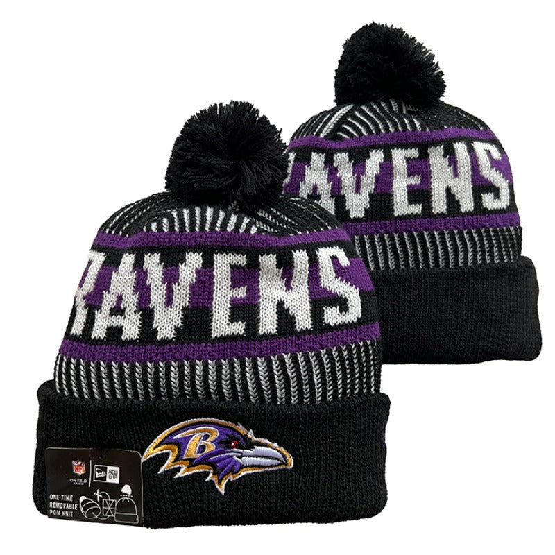 Baltimore Ravens NFL knitted hats