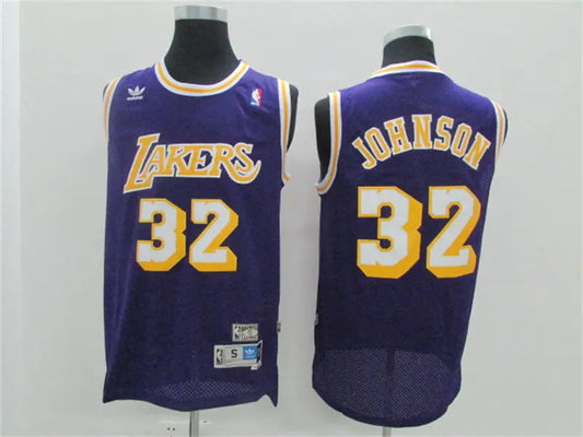Los Angeles Lakers Earvin Johnson NO.32 Basketball Jersey